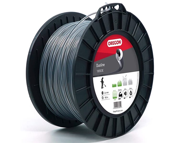 OREGON Duoline Trimmer Line Wire 2.4mm 180m - 106503E