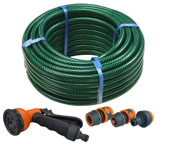 15m PVC Reinforced Hose, Fittings & Spray Gun - FAIHOSE15AV
