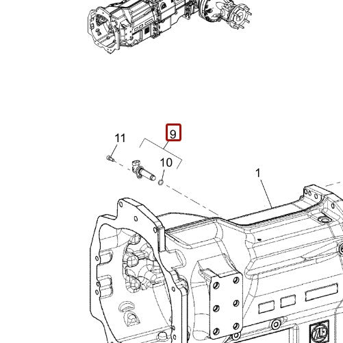 McCormick Transmission Speed Sensor - 6633964A1/6711192A1