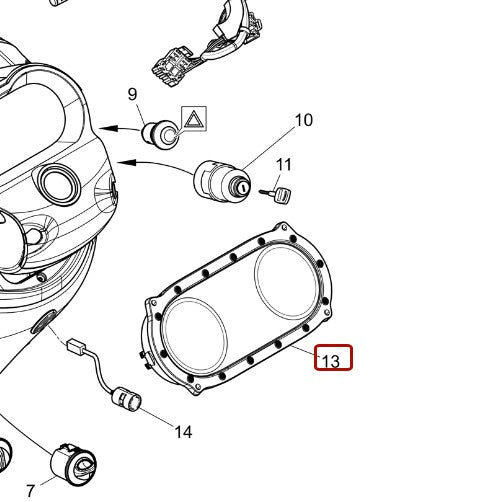 McCormick Instrument Cluster - 6516925M97