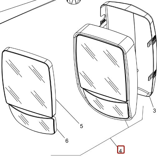 McCormick Complete Mirror - 6634059A1