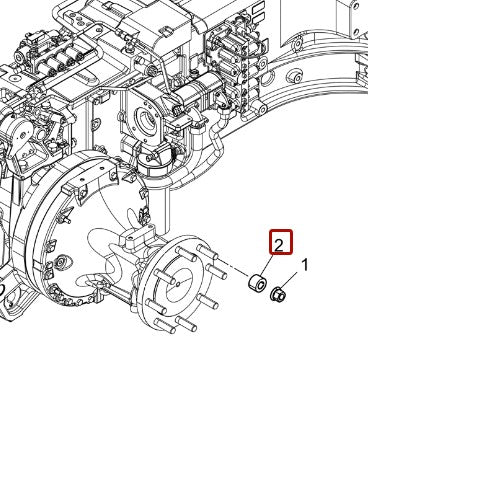 McCormick Wheel Bolt Spacer - 6529890M2