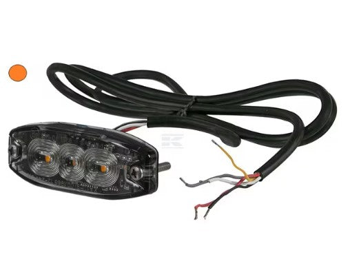 LED Amber Flashing Warning Light - LA20073