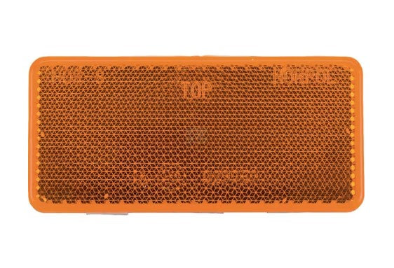 Amber Reflector Rectangular - LA75005