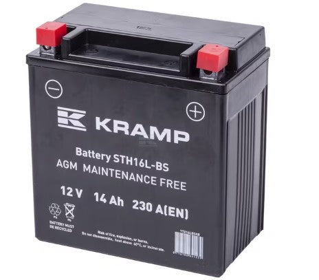12v Battery 18Ah 270A Closed - YTX20LBSKR