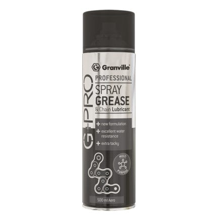 Granville G+Pro Spray Grease and Chain Lubricant 500ml