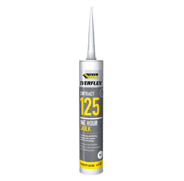 Everbuild Everflex 125 One Hour Caulk 300ml