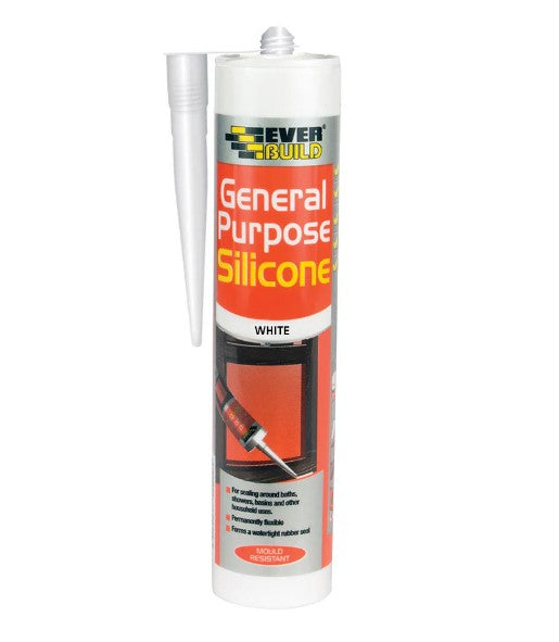 Everbuild General Purpose Silicone White 280ml