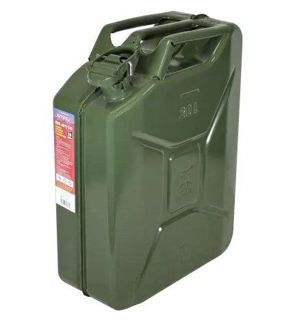 20L Steel Jerry Can - Green