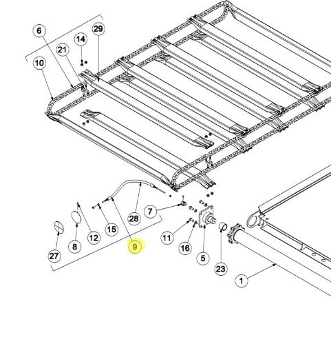 McHale C4 Floor Indicator - ABS00124
