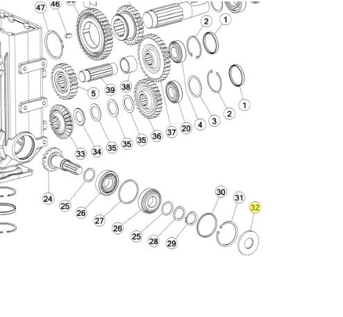 McHale C4 Gearbox Seal - CSE00634
