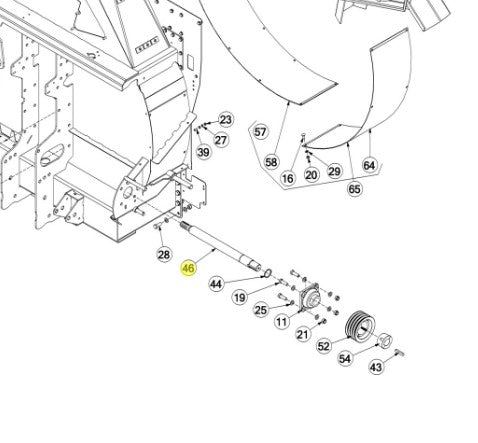 McHale C4 Shaft - CMH01330