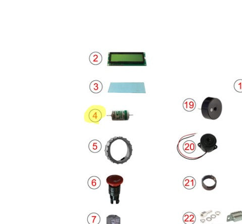 McHale Control Box Expert/Expert Plus Battery - CEL00326
