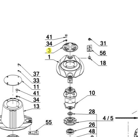 McHale Disc Cover Cap - CZB00304