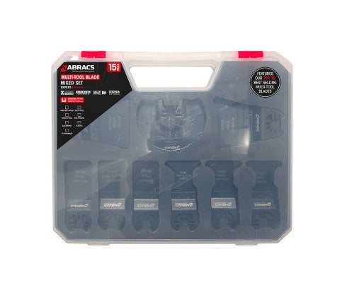 Abracs 15pc Multi-Tool Blade Set - MTWMSET15