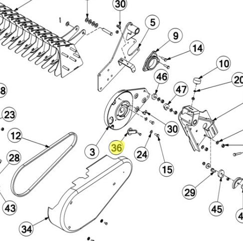 McHale Cam Track Blanking Cap - CGD00050