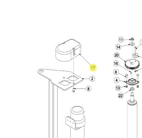 McHale Dispenser Gear Guard - CGD00001