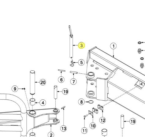 McHale R5 Lock Pin - ALA00180