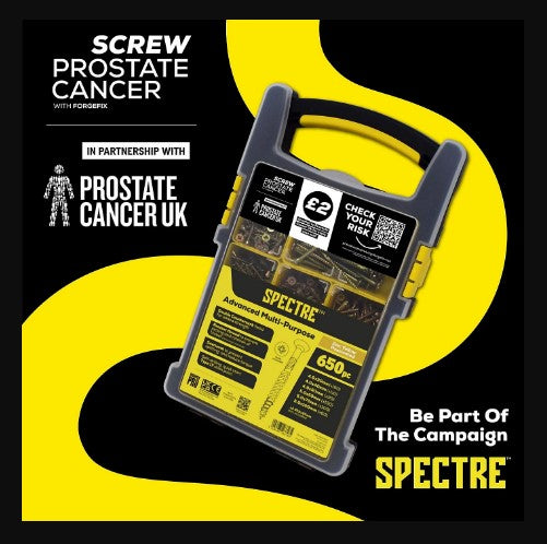 650pc Spectre Advanced Wood Screws Organiser Case - OPSPC650Y