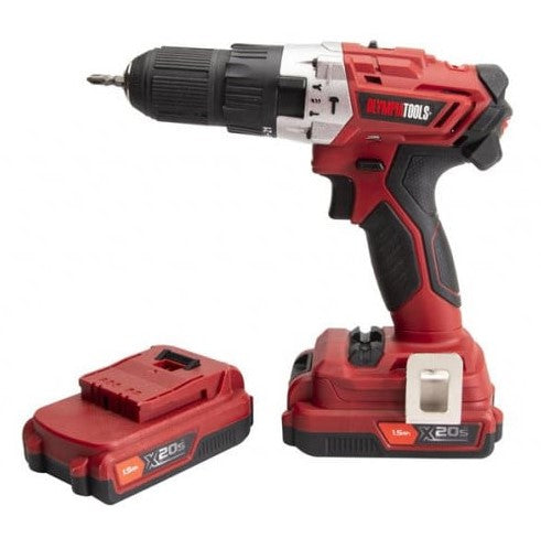 Olympia Combi Drill Driver 20V 2 x 1.5Ah Battery