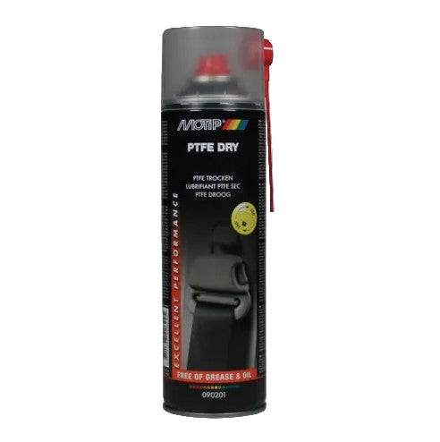 MOTIP 500ml Dry PTFE Lubricant