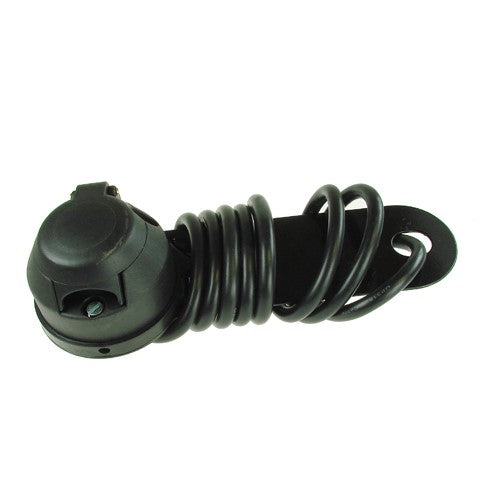 Plastic Pre Wired 7 Pin Trailer Socket on Mounting Plate