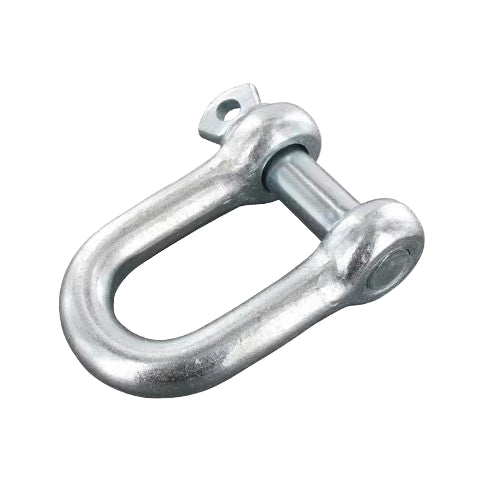 3/8" D Shackle Zinc Plated