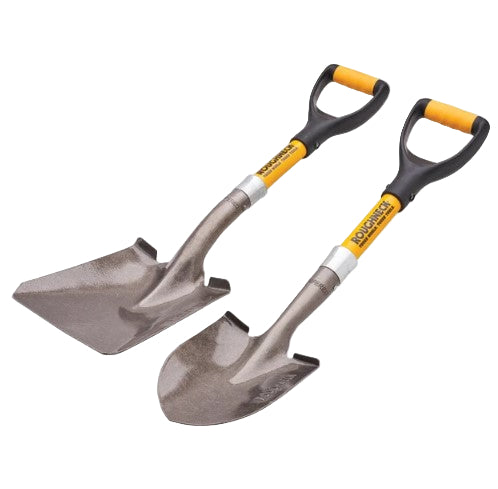 Roughneck Bulk & Round Micro Shovel Twin Pack - XMS25SHOVEL