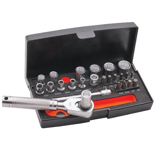 Bahco Special Edition 1/4in Socket Set (SL25) - XMS25SS14