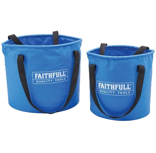 Faithfull 12L & 20L Collapsible Bucket Pack - XMS25BUCKET