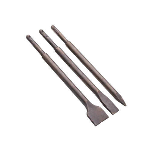 Faithfull 3 Piece SDS+ Chisel Bit Set - XMS25SDSSET