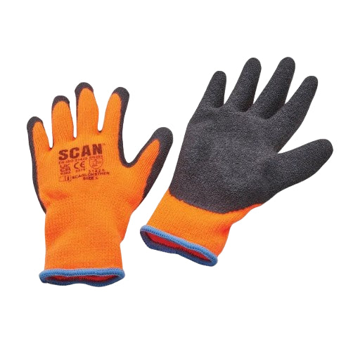 Scan Dipped Thermal Latex Gloves - XMS25GLTH3