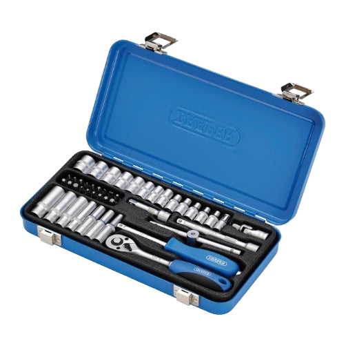 DRAPER 45pc 1/4" Metric Socket Set - 16365