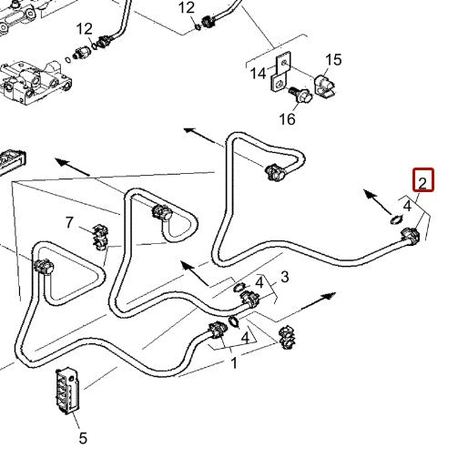 McCormick Fuel Pipe - 6632108A1
