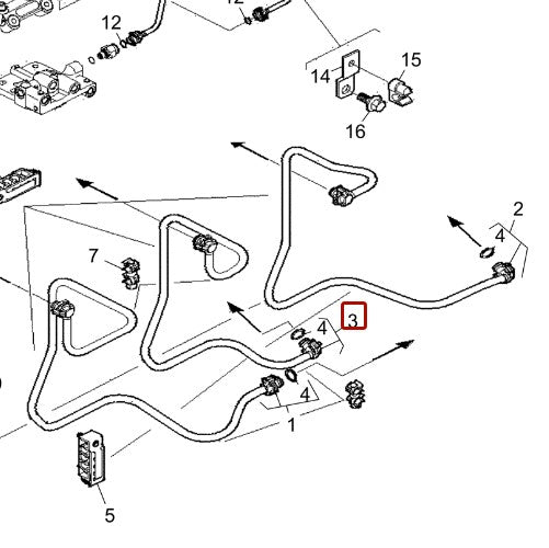 McCormick Fuel Pipe - 6632109A1