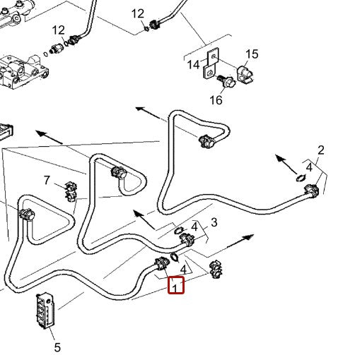 McCormick Fuel Pipe - 6632107A1