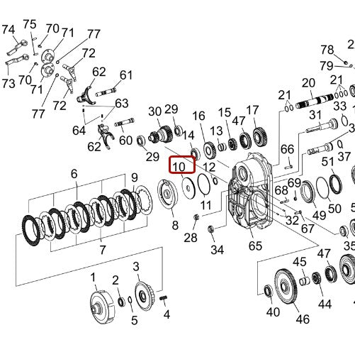McCormick Piston - 6524784M1