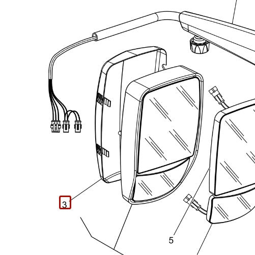 McCormick Mirror Cover Left - 6525618M1