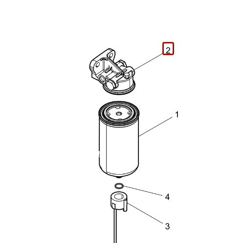 McCormick Fuel Filter Head - 6530029M1