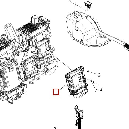 McCormick Control Unit - 6629938A1