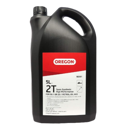 OREGON Two Stroke Oil 5L Semi Synthetic - 90891/92005