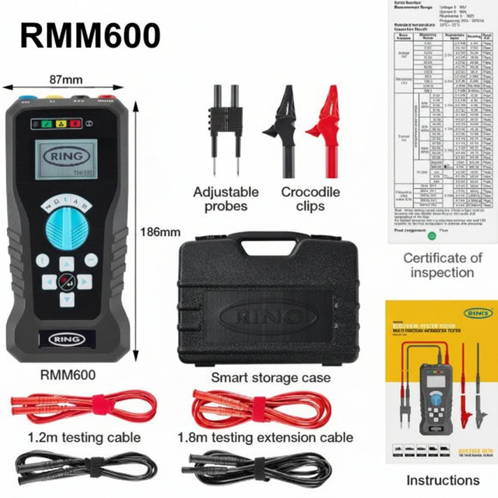 RING Multi Funcion Automotive Tester - RMM600 – A B Wight