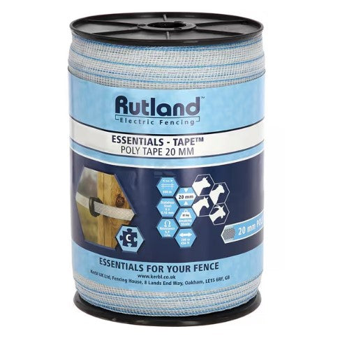 Rutland Poly Tape 20mm 200m - 426105