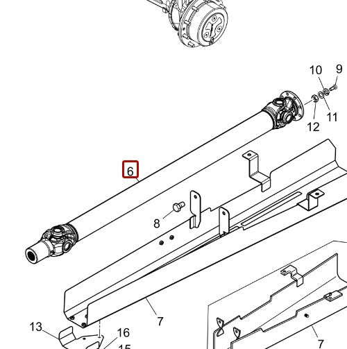 McCormick Shaft - 6514272M92