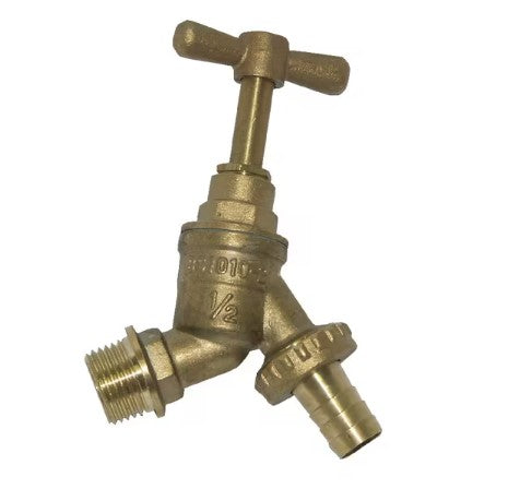 1/2" BSP Brass Bib Tap