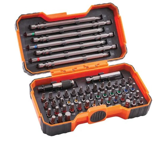 Bahco 54 Piece Colour Coded Bit Set - 59S54BC