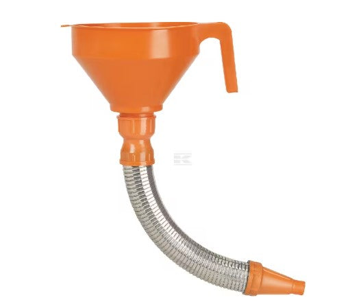 Pressol Plastic Funnel Flexible Metal Spout