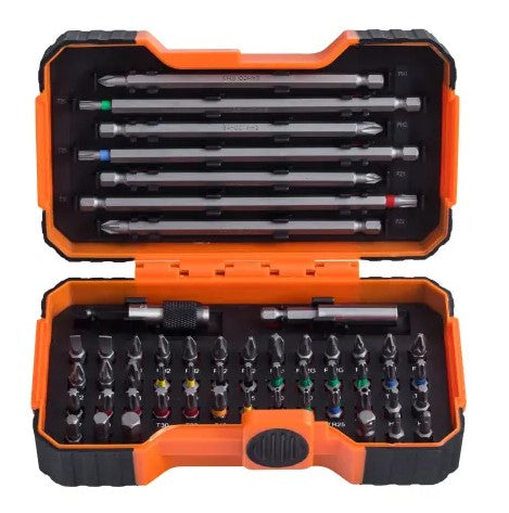 Bahco 54pc Colour Coded Bit Set
