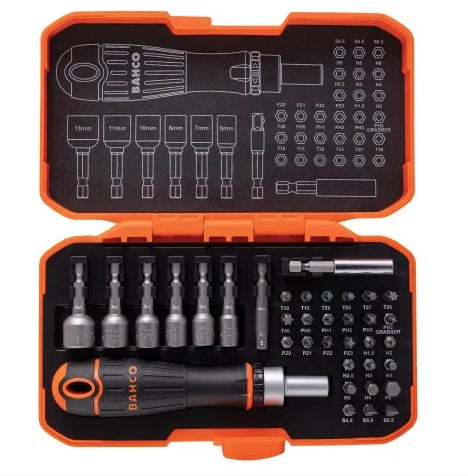 Bahco 36pc Ratcheting Bit Set