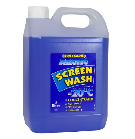 Polygard Arctic Screen Wash Concentrate -20C 5L